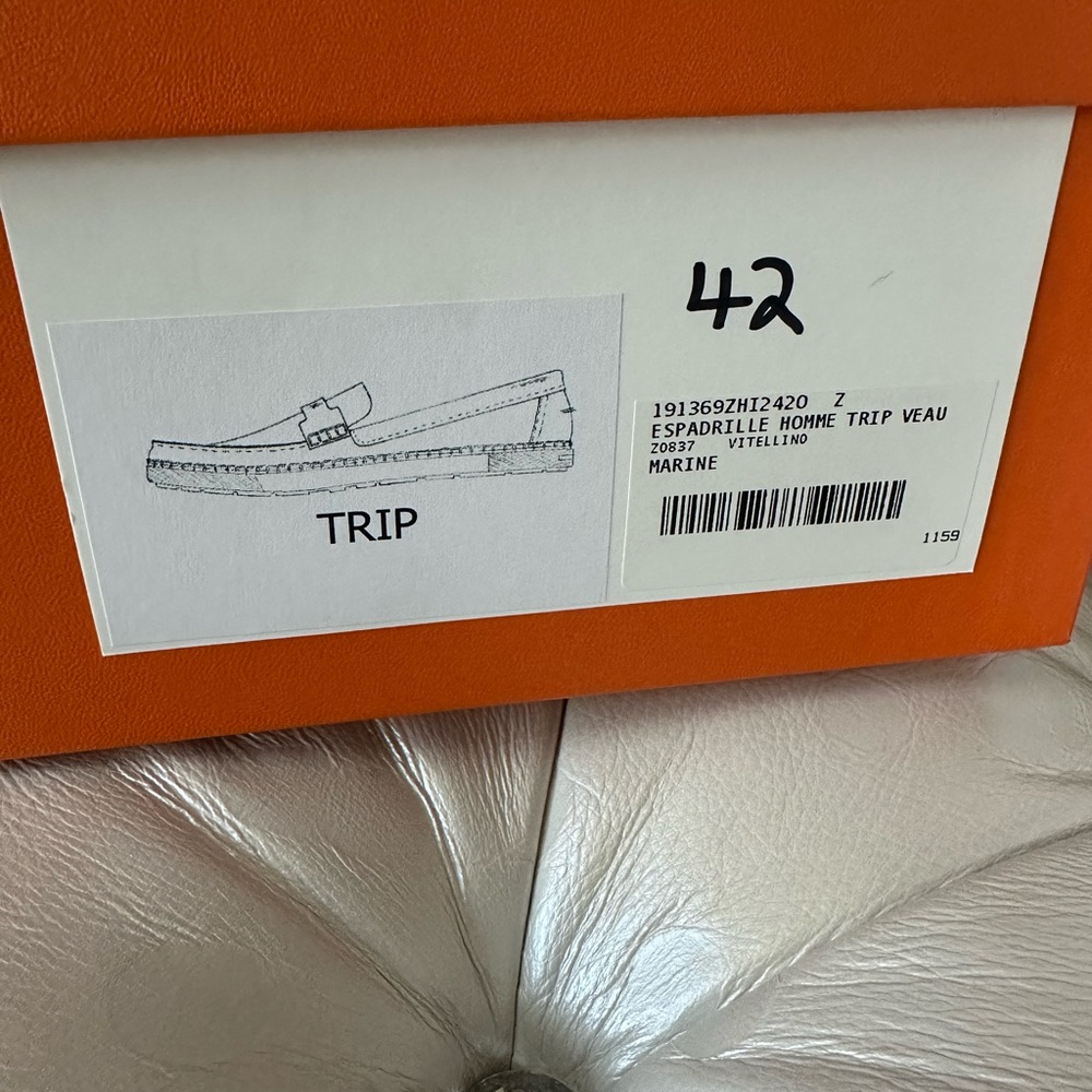 Hermes mens trip espadrille💙 - Picture 17 of 17